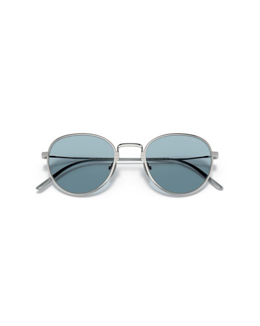 Prada Black Pr 53Ws 05Q05I Sunglasses Titanium Pantos Normal for men