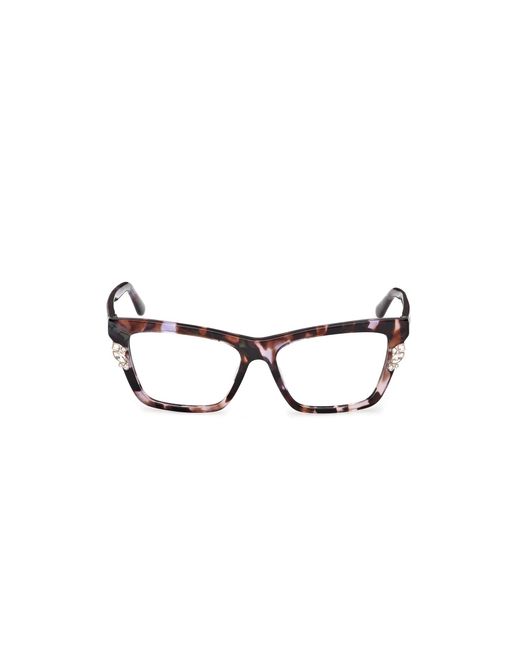 Guess Black Gm50048 083 Optical Frames Acetate Squared Normal