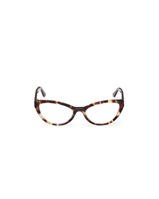 Guess Black Gu50236 052 Optical Frames Acetate Cat Eye Normal