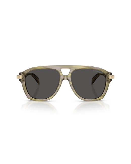 Michael Kors Black Mk2277U Grenada 404087 Sunglasses Acetate Pilot Normal