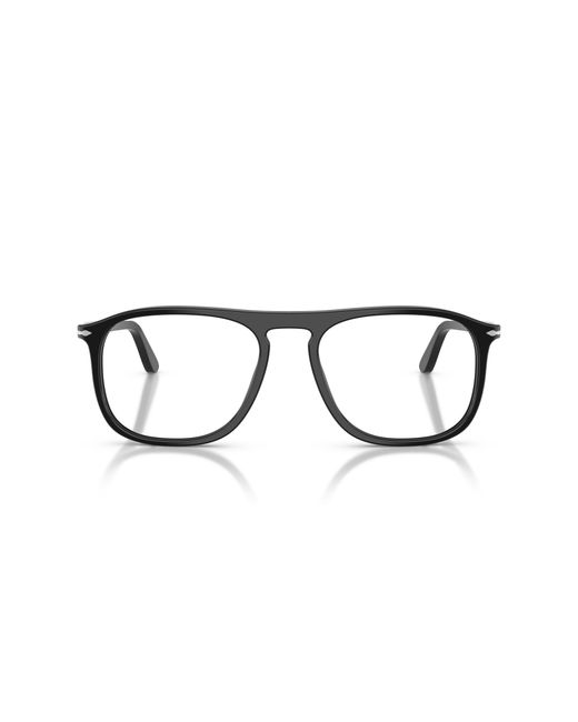 Persol Black Po3392V 95 Optical Frames Acetate Transparent Squared Normal