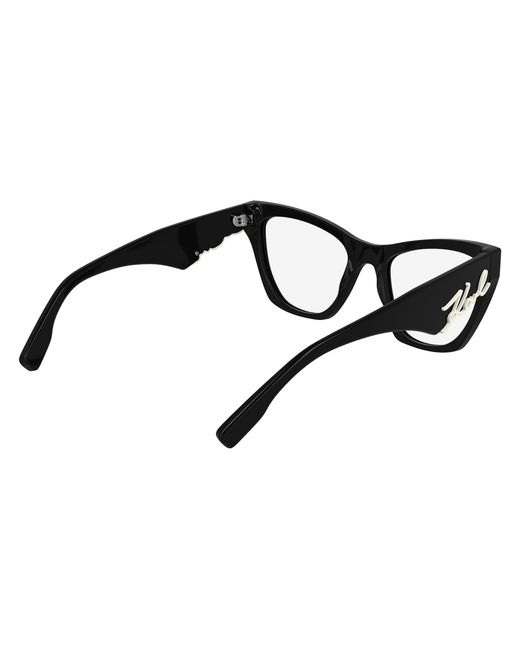 Karl Lagerfeld Black Kl6171 001 Optical Frames Acetate Cat Eye Normal