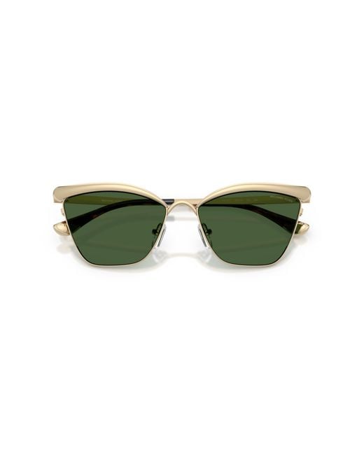 Michael Kors Green Mk1174 Scottsdale 101471 Sunglasses Metal Cat Eye Normal