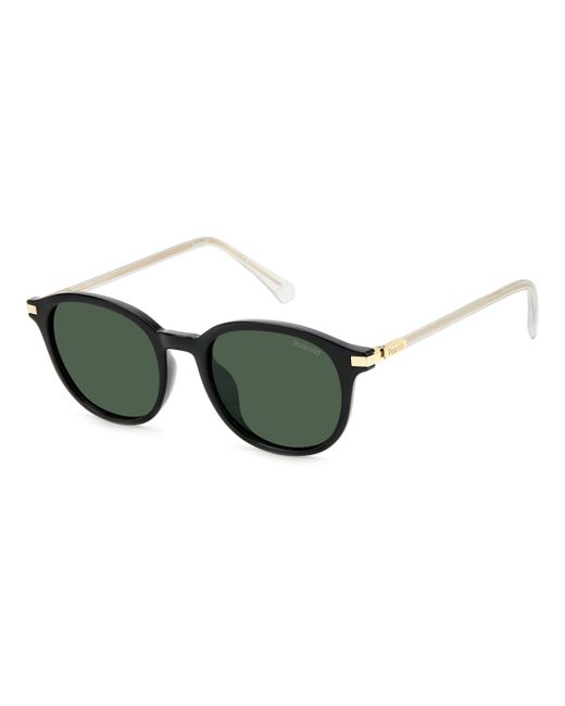 Polaroid Black Pld 4148/G/S/X 7Zj/Uc Sunglasses Plastic Round Polarized