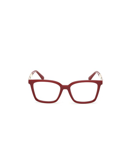 MAX&Co. Black Mo5189 066 Optical Frames Injected Squared Normal