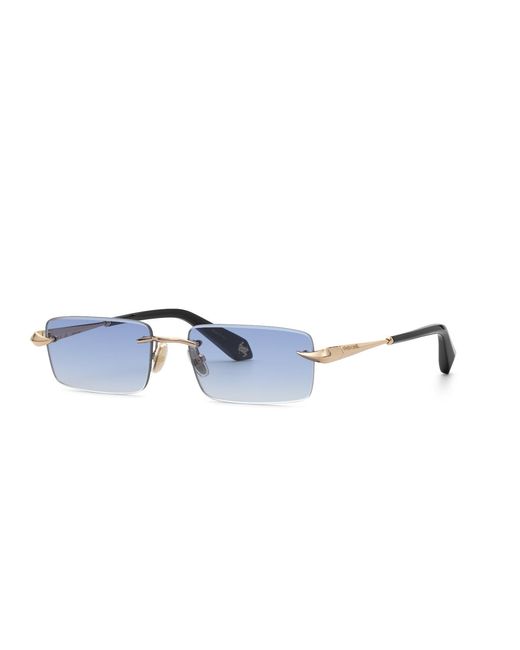 Roberto Cavalli Black Src206M 300B Sunglasses Metal Squared Normal Nuanced