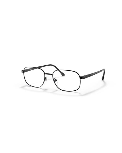 Sferoflex Black Sf2294 132 Optical Frames Metal Squared for men