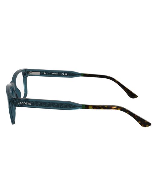 Lacoste Black L2977 410 Optical Frames Bio-Inject Squared Normal for men