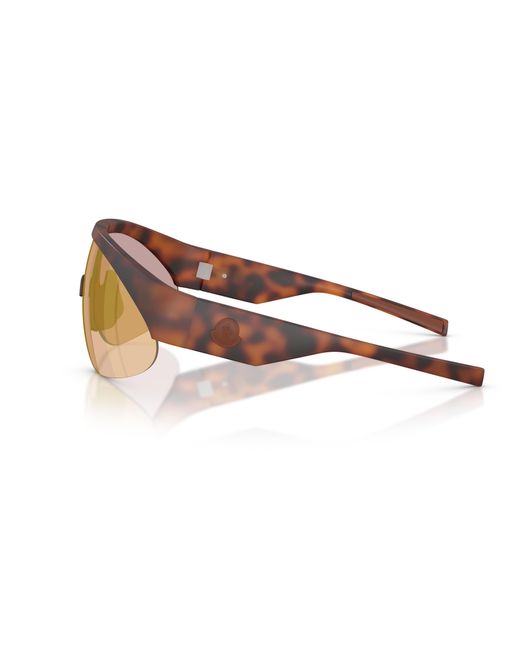 Moncler Black Me8019U Myrr 50267J Sunglasses Injected Round Mirror