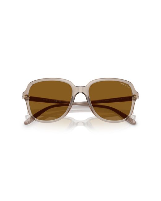 Vogue Eyewear Black Vo5601S 299083 Sunglasses Nylon Squared Polarized