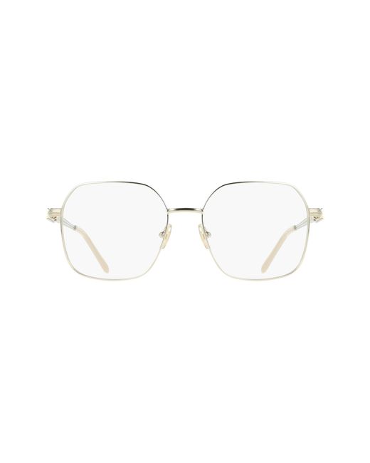 Ferragamo Black Sf2239 710 Optical Frames Metal Squared Normal