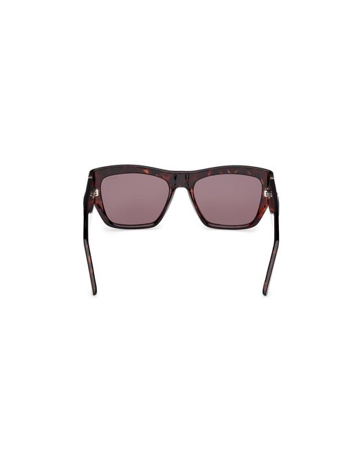 Guess Black Gu00252 52E Sunglasses Injected Squared Normal