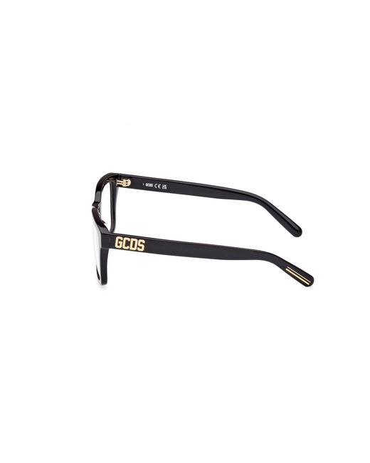 Gcds Black Gd5020 001 Optical Frames Acetate Squared Normal