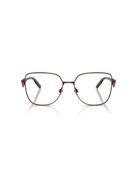 Dolce & Gabbana Black Dg1358 1319 Optical Frames Metal Transparent Squared Normal