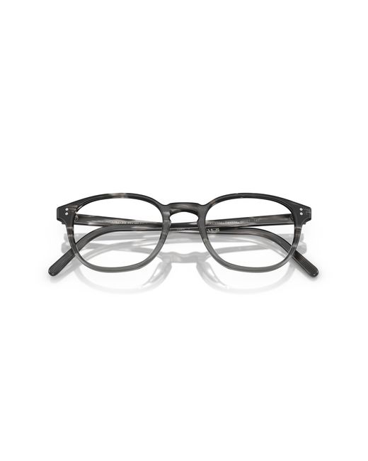 Oliver Peoples Black Ov5219 Fairmont 1124 Optical Frames Acetate Transparent Cat Eye Normal for men