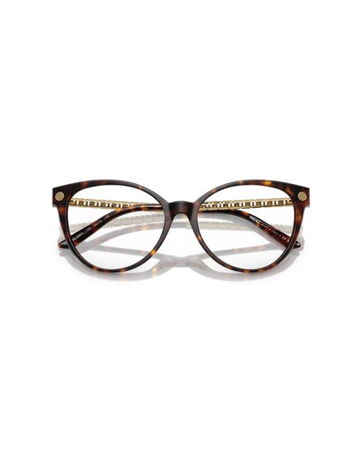 Versace Black Ve3353 108 Optical Frames Acetate Transparent Cat Eye Normal