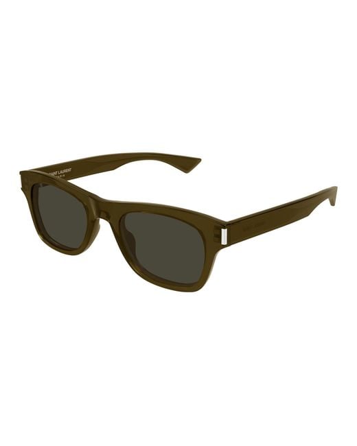 Saint Laurent Black Sl 877 004 Sunglasses Acetate Squared for men