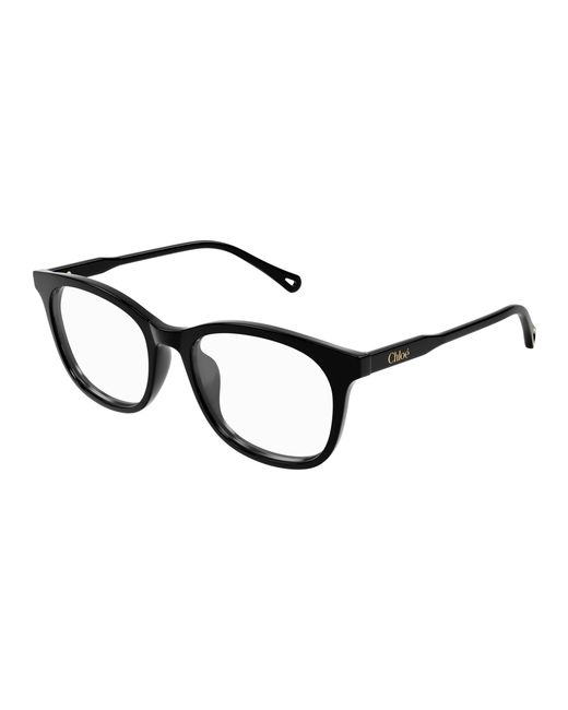 Chloé Black Ch0314Oa 001 Optical Frames Acetate Transparent Squared