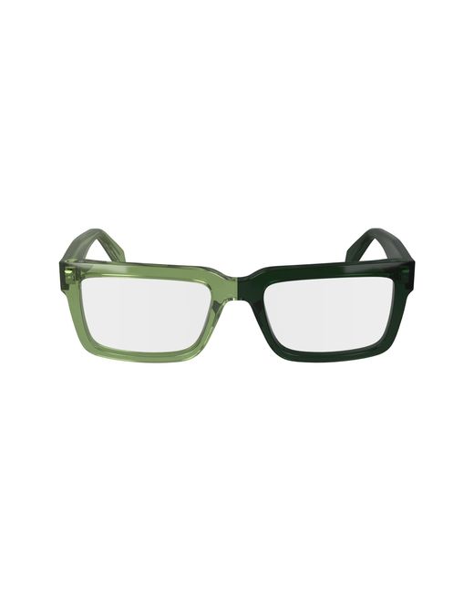 Calvin Klein Black Ckj24616 305 Optical Frames Acetate Squared Normal for men