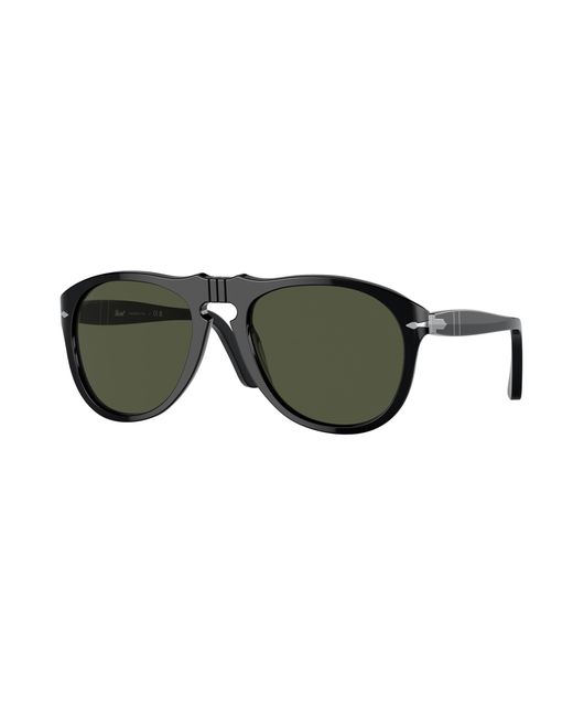 Persol Black Po0649 95/31 Sunglasses Acetate Pilot Normal for men