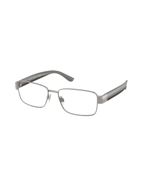 Polo Ralph Lauren Black Ph1239 9266 Optical Frames Metal Squared Normal for men