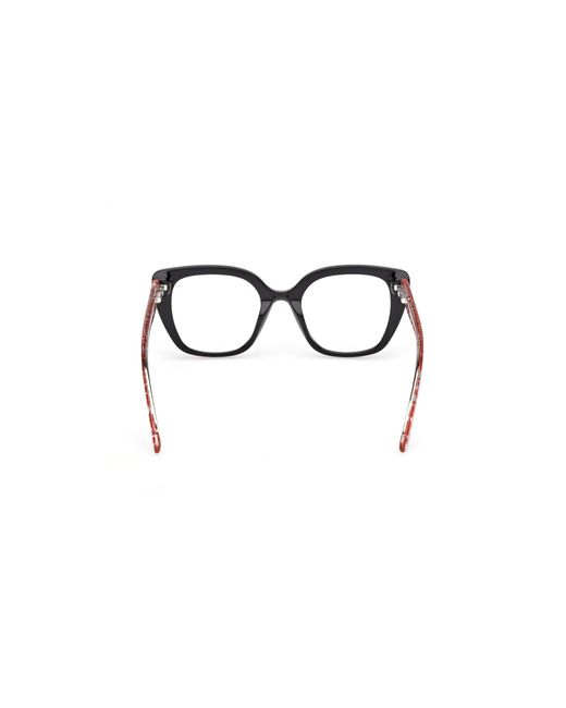 Guess Black Gu50265 001 Optical Frames Acetate Squared Normal