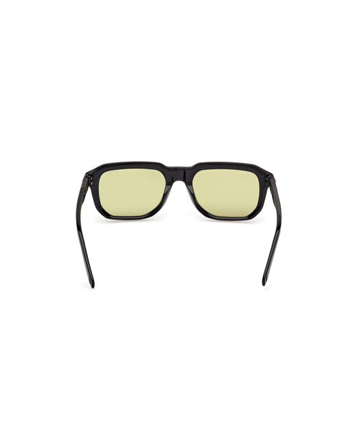 Guess Black Gu00278 01N Sunglasses Acetate Squared Normal for men