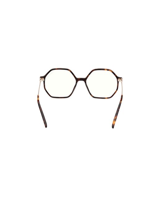 Tom Ford Black Ft5952-B 052 Optical Frames Acetate Geometric Normal