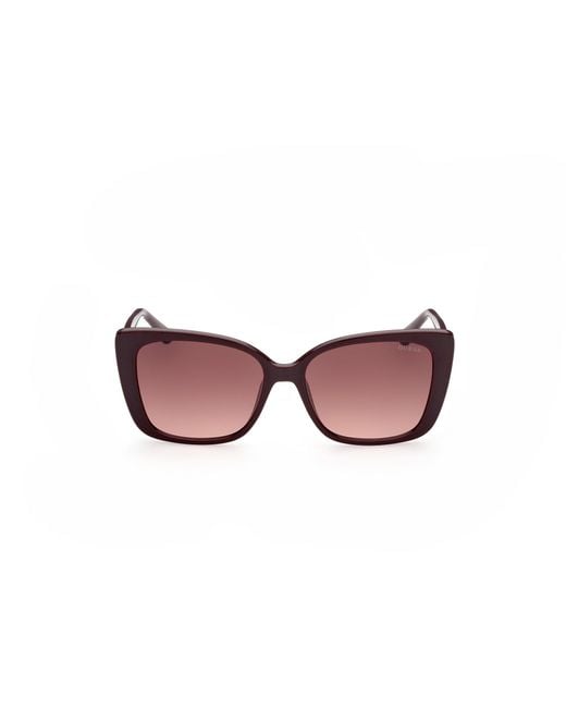 Guess Black Gu7829 69F Sunglasses Injected Squared Normal Shaded