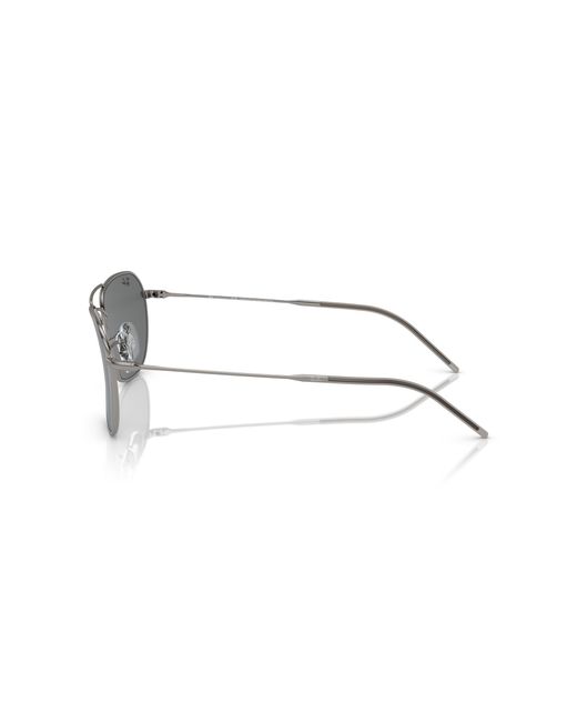 Ray-Ban Black Rbr0102s Caravan Reverse Square Sunglasses