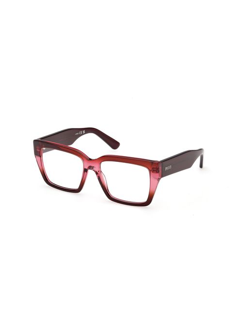 Emilio Pucci Black Ep5284 050 Optical Frames Acetate Squared Normal