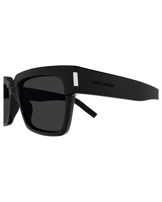Saint Laurent Black Sl 732 Vadim 001 Sunglasses Acetate Squared for men