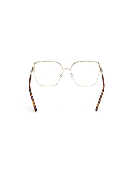 Guess Black Gu50229 049 Optical Frames Metal Squared Normal