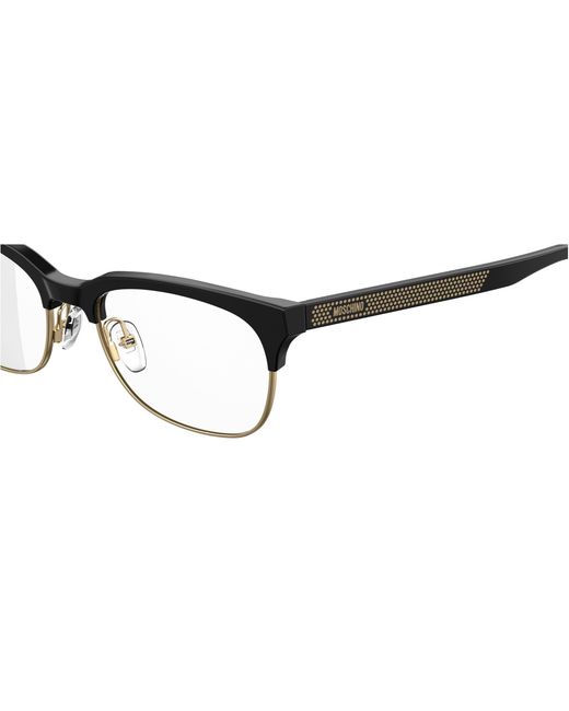 Moschino Black Mos519 807 Optical Frames Outlet Acetate Squared