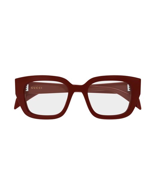 Gucci Black Gg2021O 003 Optical Frames Acetate Transparent Cat Eye