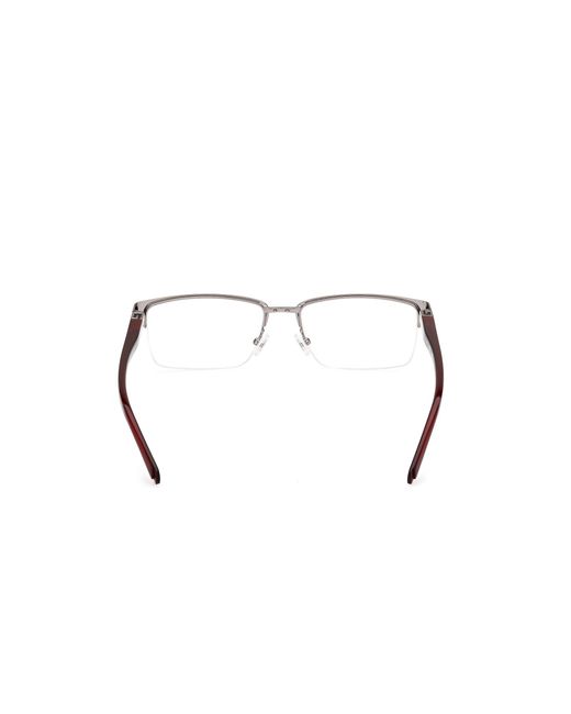 Guess Black Gu50191 002 Optical Frames Metal Squared Normal for men