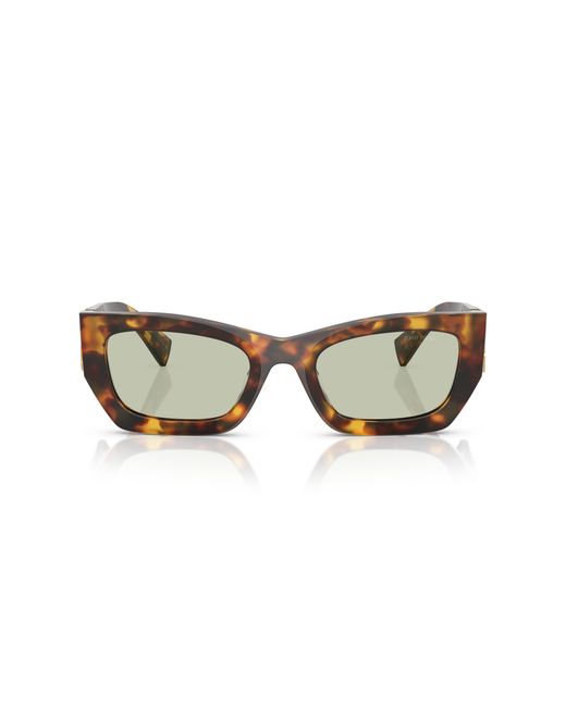 Miu Miu Black Mu 09Ws 14L50O Sunglasses Acetate Squared Normal