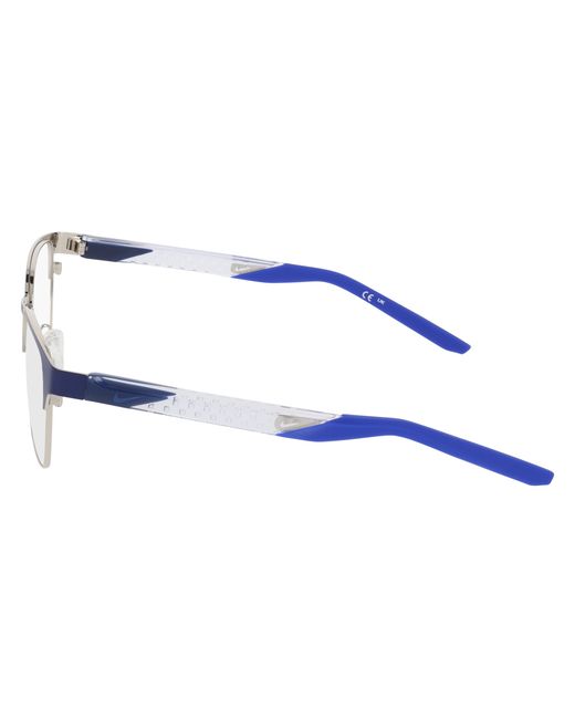 Nike Black 8156 412 Optical Frames Metal Squared Normal for men