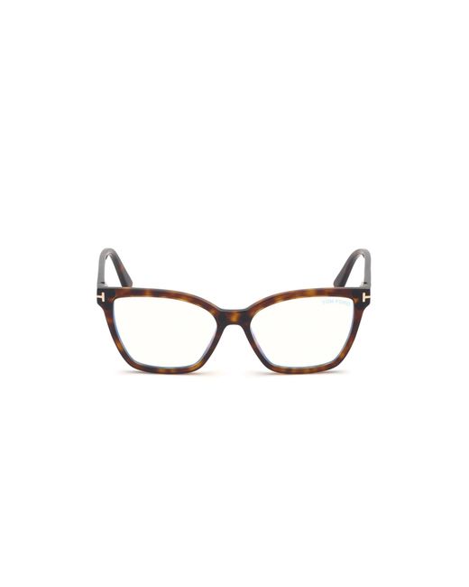 Tom Ford Black Ft5641-B 054 Optical Frames Acetate Squared Normal