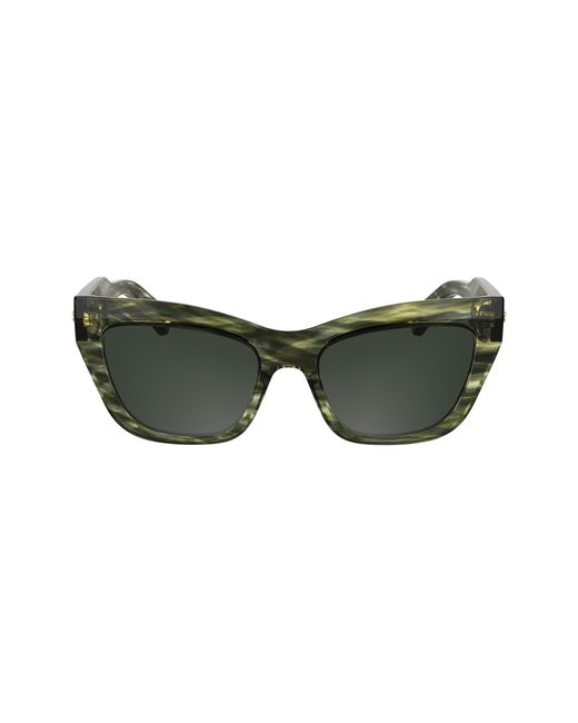 Longchamp Green Lo777S 308 Sunglasses Acetate Cat Eye Normal
