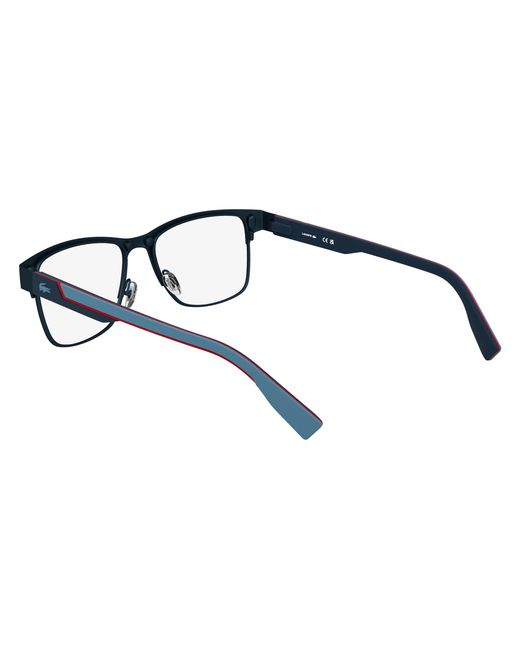 Lacoste Black L2307Mag-Set 424 Optical Frames Metal Squared Normal for men