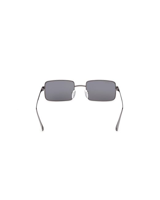 MAX&Co. Black Mo0161 08A Sunglasses Metal Smoke Squared Normal