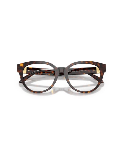 Versace Black Ve3384 108 Optical Frames Acetate Round Normal