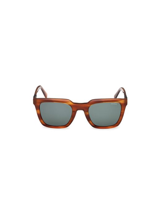 Guess Black Gu00279 47N Sunglasses Acetate Squared Normal for men