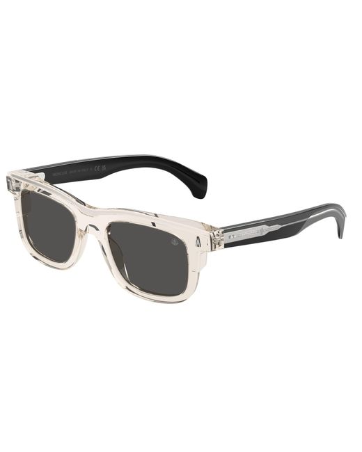 Moncler Black Me6004 Claro 300387 Sunglasses Acetate Squared Normal