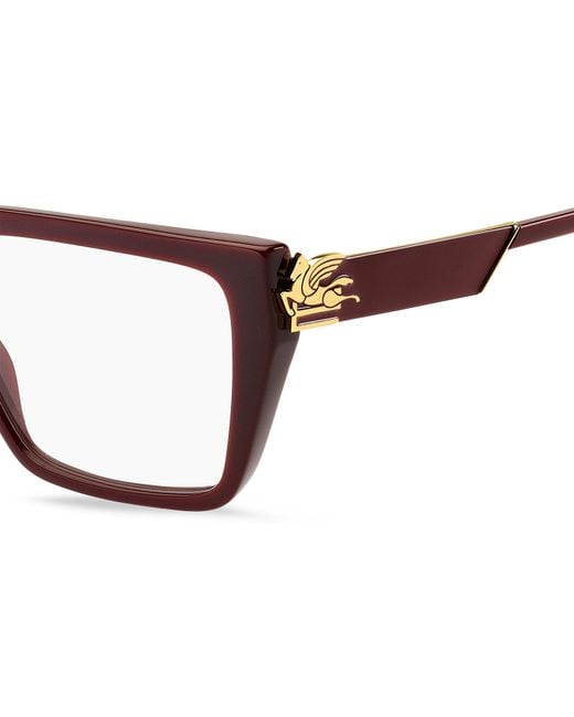 Etro Black 0030 Lhf Optical Frames Acetate Squared