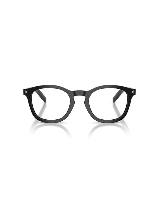 Prada Black Pr C04V 17N1O1 Optical Frames Acetate Pillow Normal for men