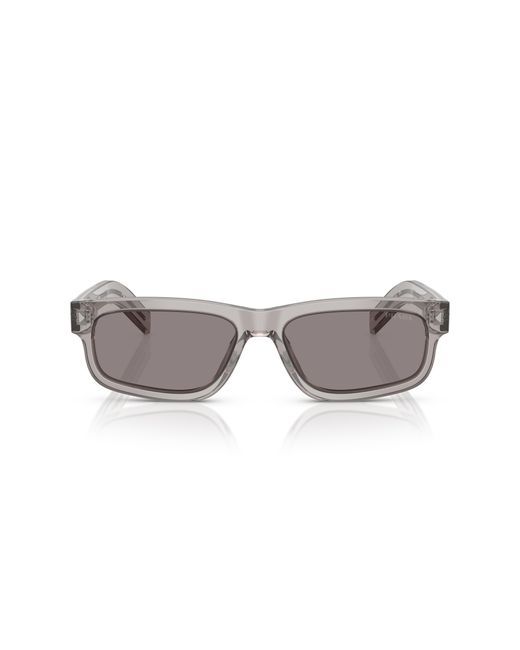 Prada Black Pr B11S 10J03D Sunglasses Acetate Squared Normal for men
