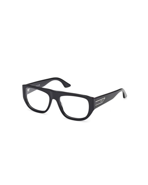 Gcds Black Gd5048 001 Optical Frames Acetate Squared Normal
