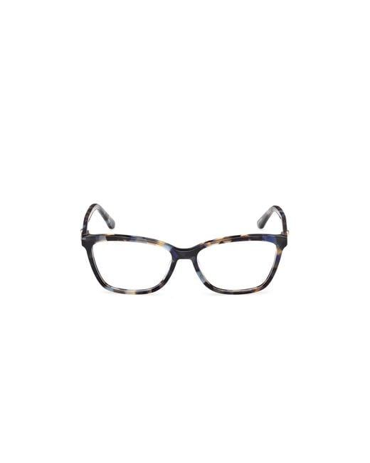 Guess Black Gu50310 092 Optical Frames Acetate Squared Normal